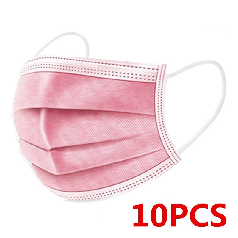 Mascarilla Higiénica 3 Capas 10 Mascarillas