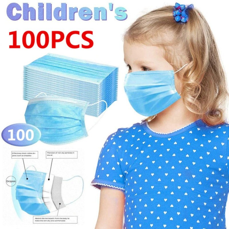Mascarillas Desechables para Niños
