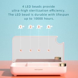 ROCK Esterilizador Portátil Luz UV para Smartphone