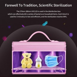 Bolso Esterilizador UV para Ropa y Objetos