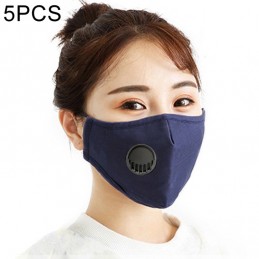 Mascarilla 5 Capas de Protección con Filtro Válvula de Respiración
