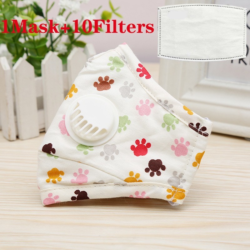 Mascarilla con Filtro para Niños, Niñas