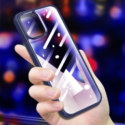 Funda iPhone 12 Pro Max de Vidrio de Plástico de Doble Cara Transparente