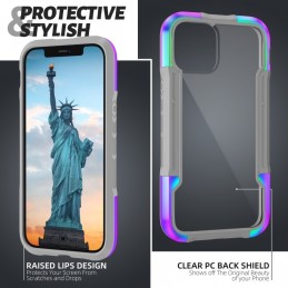 iPAKY Funda iPhone 12 Pro Max a Prueba de Golpes de Aleación de Aluminio