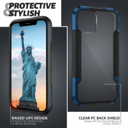 iPAKY Funda iPhone 12 Pro Max a Prueba de Golpes de Aleación de Aluminio