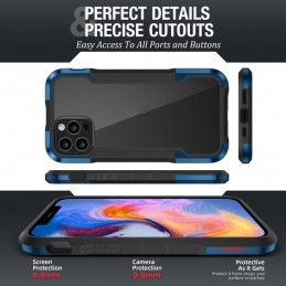 iPAKY Funda iPhone 12 Pro Max a Prueba de Golpes de Aleación de Aluminio