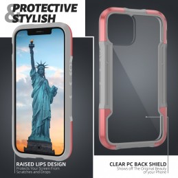 iPAKY Funda iPhone 12 Pro Max a Prueba de Golpes de Aleación de Aluminio