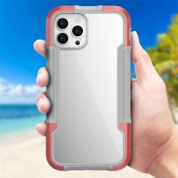 iPAKY Funda iPhone 12 Pro Max a Prueba de Golpes de Aleación de Aluminio