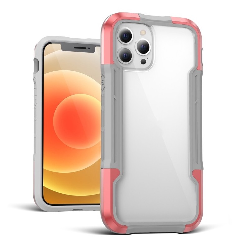 iPAKY Funda iPhone 12 Pro Max a Prueba de Golpes de Aleación de Aluminio