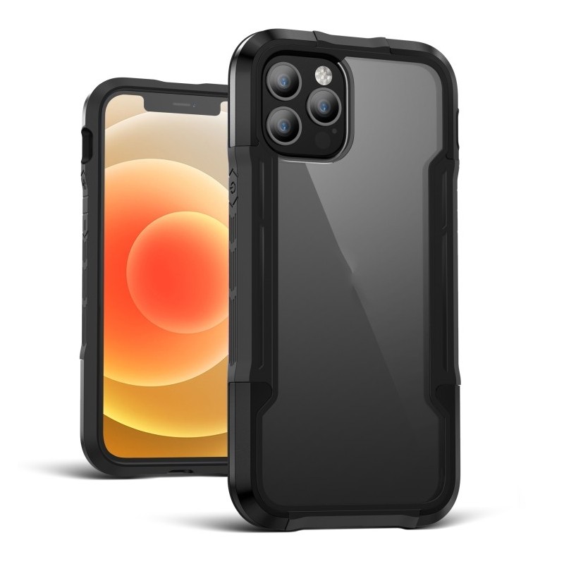 iPAKY Funda iPhone 12 Pro Max a Prueba de Golpes de Aleación de Aluminio