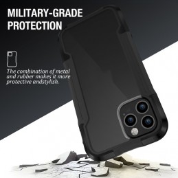 iPAKY Funda iPhone 12 Pro Max a Prueba de Golpes de Aleación de Aluminio