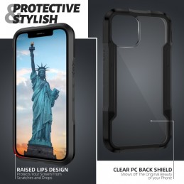 iPAKY Funda iPhone 12 Pro Max a Prueba de Golpes de Aleación de Aluminio