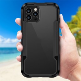 iPAKY Funda iPhone 12 Pro Max a Prueba de Golpes de Aleación de Aluminio
