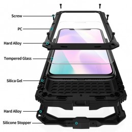 Funda Protectora 360 iPhone 11 Pro Max a Prueba de Golpes Impermeable Antipolvo