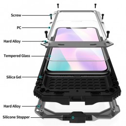 Funda Protectora 360 iPhone 11 Pro Max a Prueba de Golpes Impermeable Antipolvo