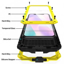 Funda Protectora 360 iPhone 11 Pro Max a Prueba de Golpes Impermeable Antipolvo
