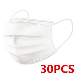 Mascarilla Quirurgica 3 Capas 30 Unidades