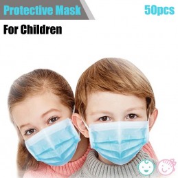 Mascarillas Desechables para Niños 100 Unidades