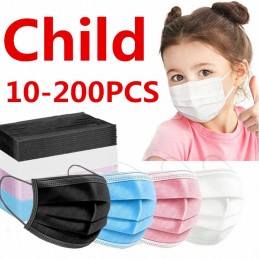 Mascarillas Desechables para Niños 100 Unidades