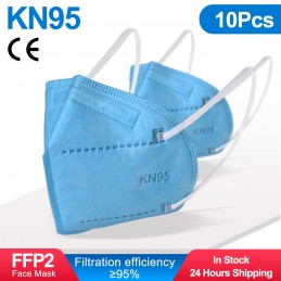 Mascarillas FFP2 KN95 N95 5 Capas Reutilizable con filtro
