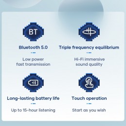 Auriculares Inalambricos Bluetooth ROCK SPACE TWS