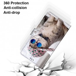 Funda Libro con Tarjetera, Billetera y Cordón para iPhone 11