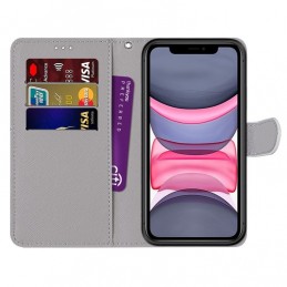 Funda Libro con Tarjetera, Billetera y Cordón para iPhone Funda Libro con Tarjetera, Billetera y Cordón para iPhone 11 Pro Max