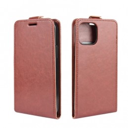 Funda iPhone 12 Pro Max de Piel  con Tapa Vertical