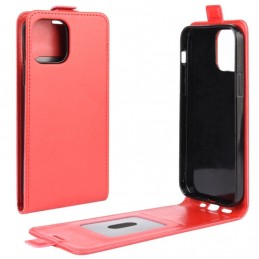 Funda iPhone 12 Pro Max de Piel  con Tapa Vertical