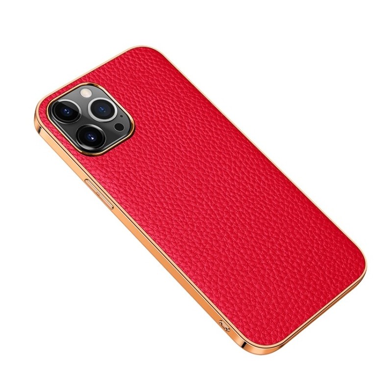 Funda Piel Genuino de Vaca para iPhone 13 Pro