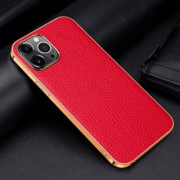 Funda Piel Genuino de Vaca para iPhone 13 Pro