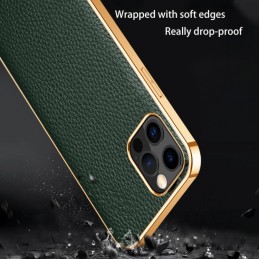 Funda Piel Genuino de Vaca para iPhone 13 Pro