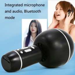 Micrófono Karaoke Inalámbrico con Bluetooth y Altavoz