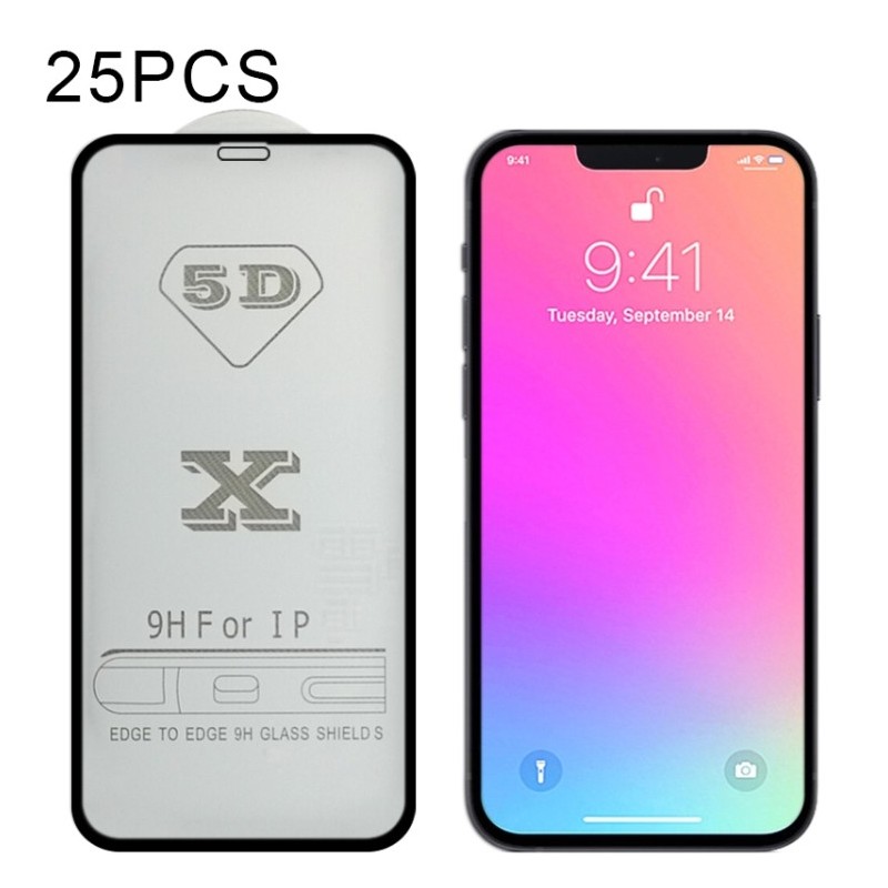 Cristal Templado para iPhone 13 / 13 Pro 25 Unidades