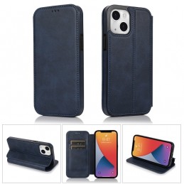 Funda de Piel con Cierre Magnético para iPhone 13