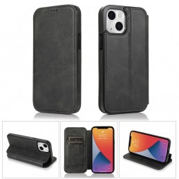 Funda de Piel con Cierre Magnético para iPhone 13
