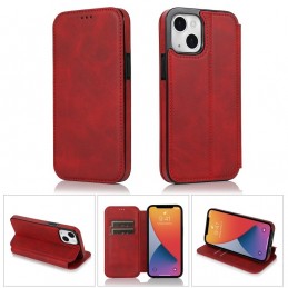 Funda de Piel con Cierre Magnético para iPhone 13