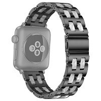 Correas de Metal Acero Inoxidable Compatible con Apple Watch