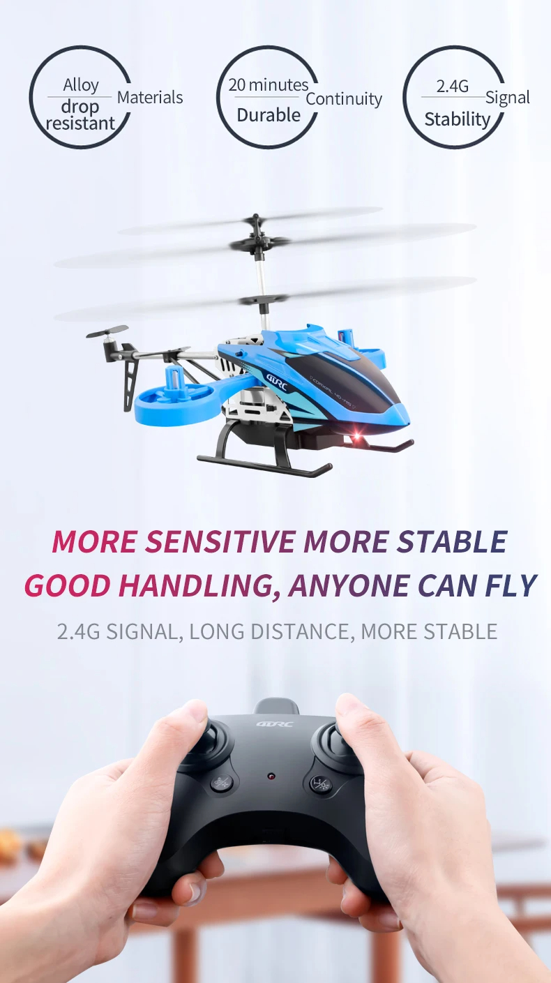 4DRC M5 Remote Control Helicopter with Gyroscope