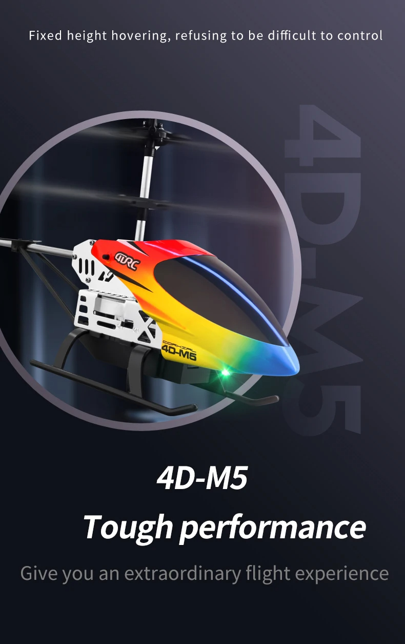 4DRC M5 Remote Control Helicopter with Gyroscope