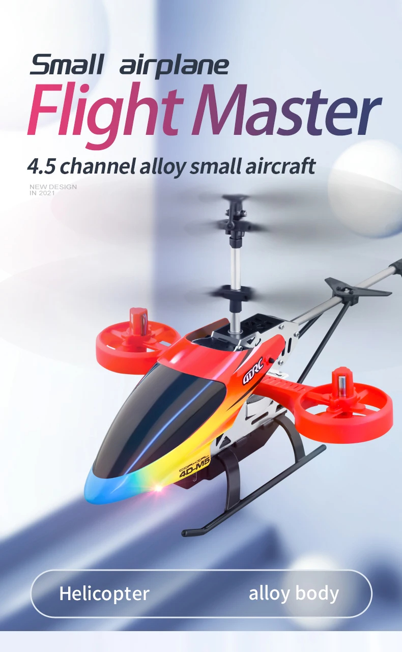 4DRC M5 Remote Control Helicopter with Gyroscope